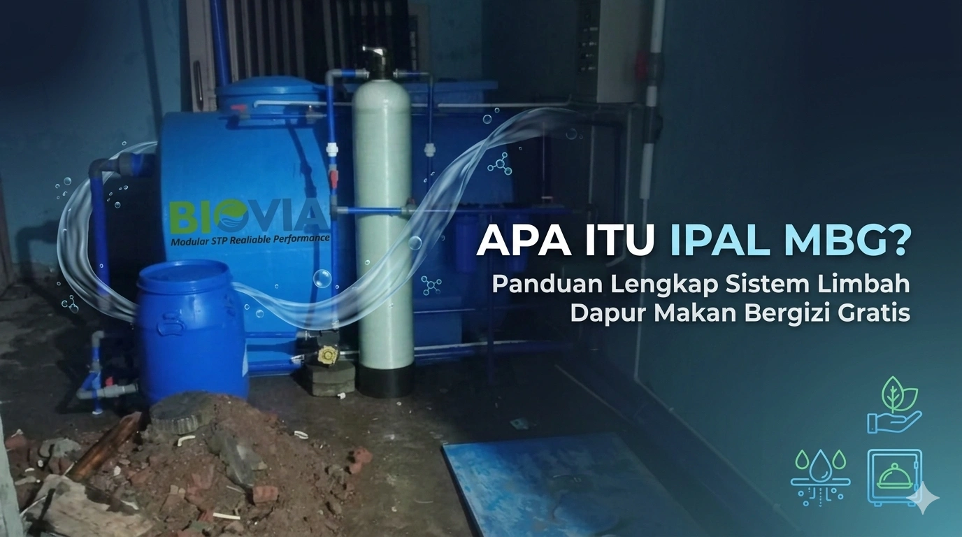 Apa Itu IPAL MBG? Panduan Lengkap Sistem Limbah Dapur Makan Bergizi Gratis