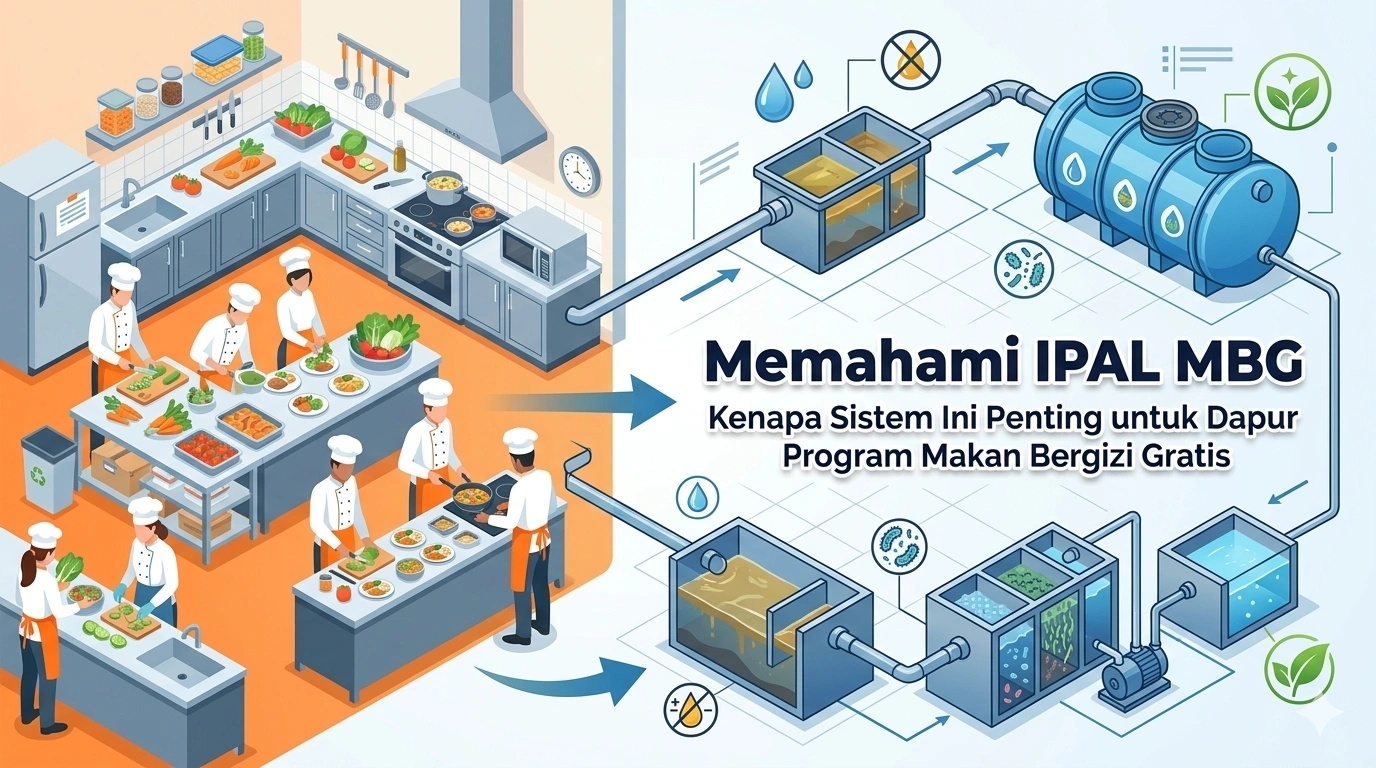 Memahami IPAL MBG: Kenapa Sistem Ini Penting untuk Dapur Program Makan Bergizi Gratis