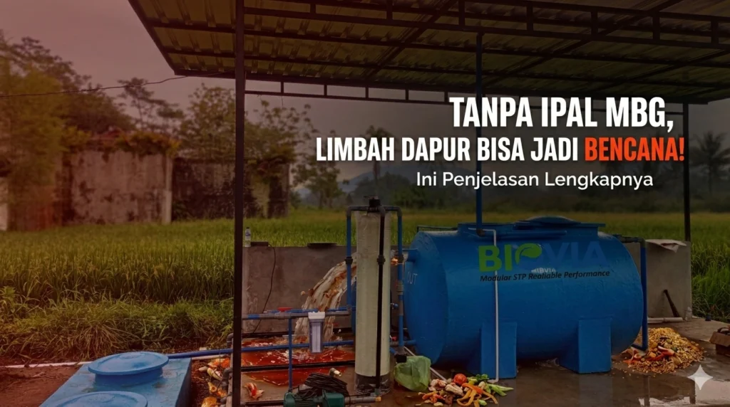 Tanpa IPAL MBG, Limbah Dapur Bisa Jadi Bencana! Ini Penjelasan Lengkapnya