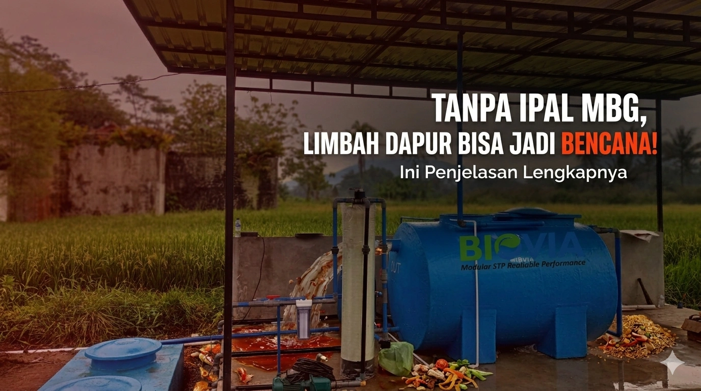 Tanpa IPAL MBG, Limbah Dapur Bisa Jadi Bencana! Ini Penjelasan Lengkapnya
