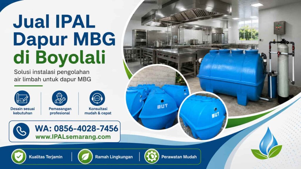 jual ipal dapur mbg boyolali