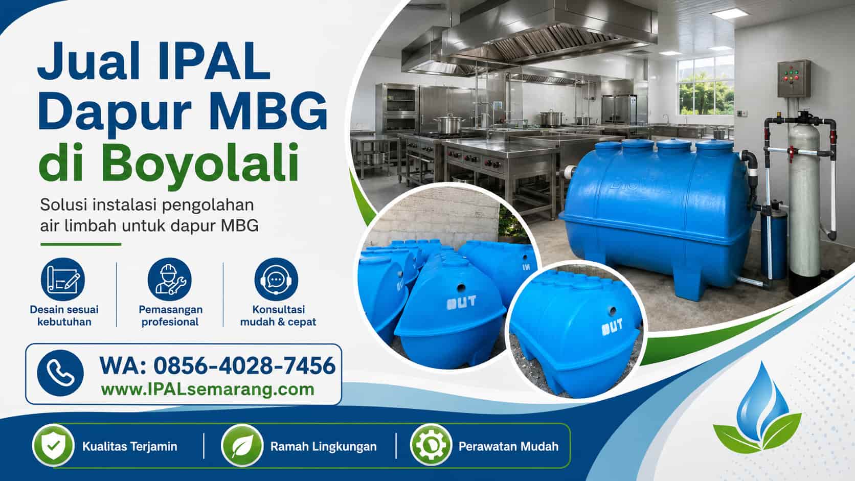 jual ipal dapur mbg boyolali