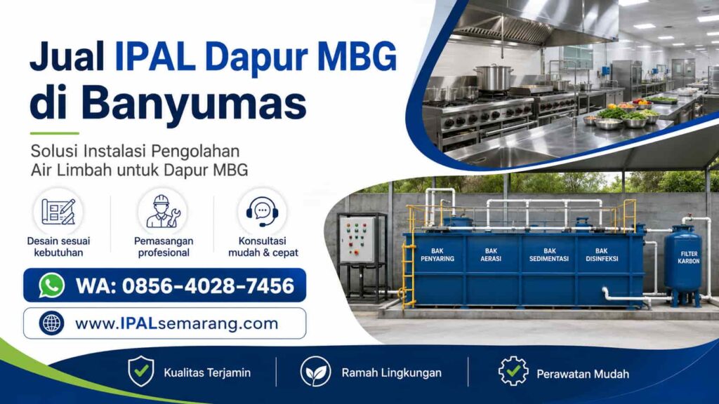 jual ipal dapur mbg di banyumas