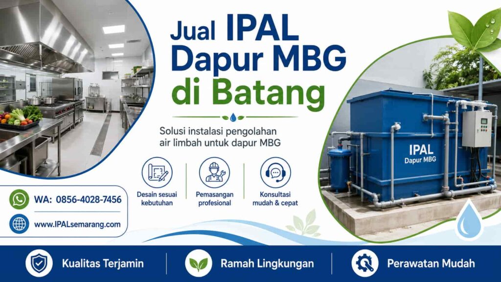 jual ipal dapur mbg di batang