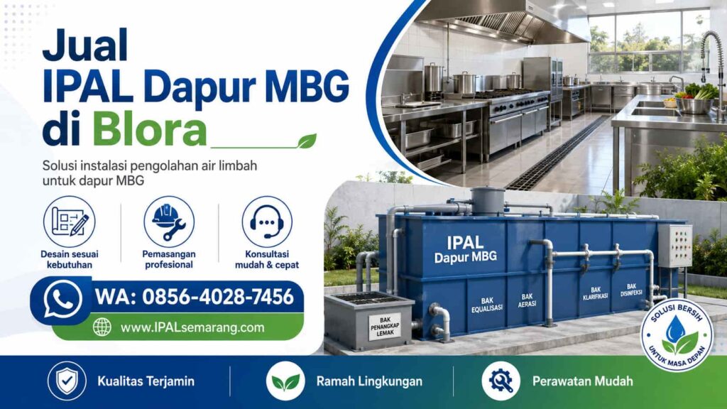 jual ipal dapur mbg di blora