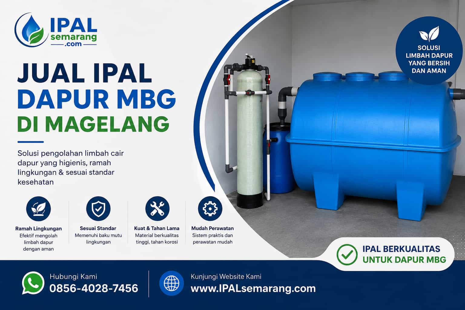 jual ipal dapur mbg di magelang 123