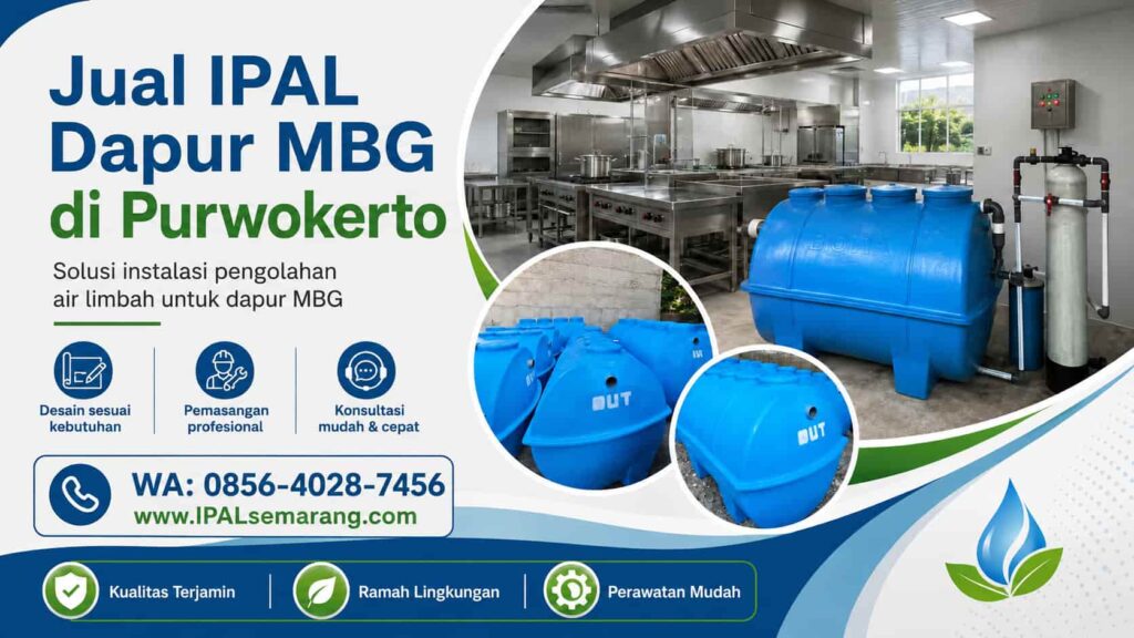 jual ipal dapur mbg di purwokerto