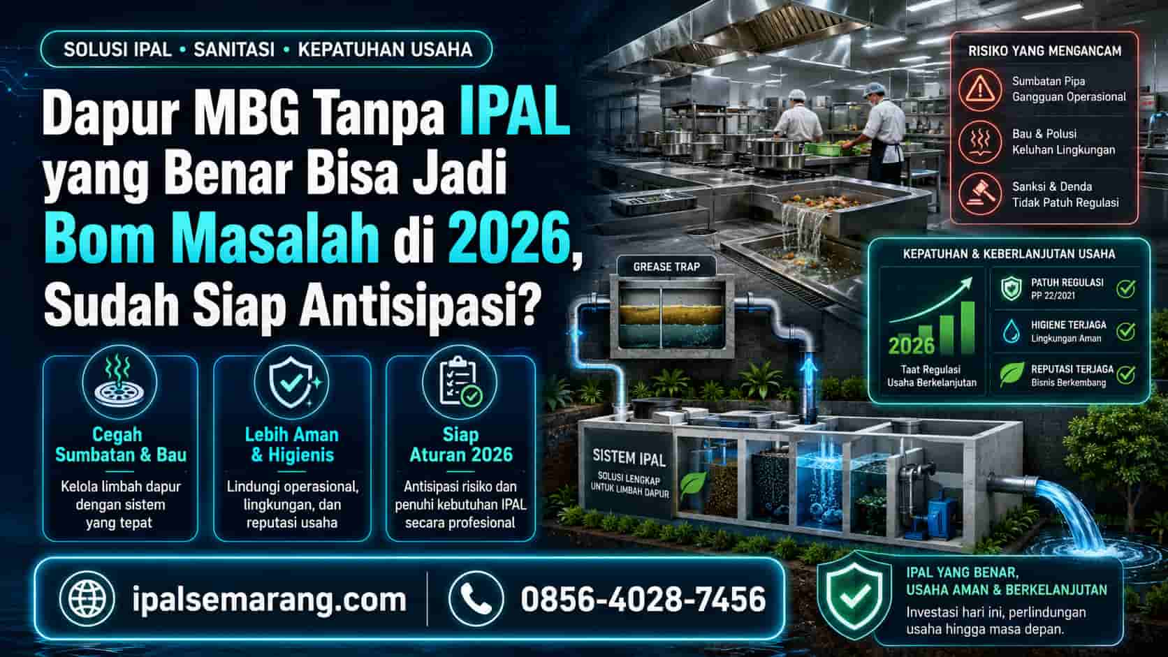 jual ipal dapur mbg di semarang
