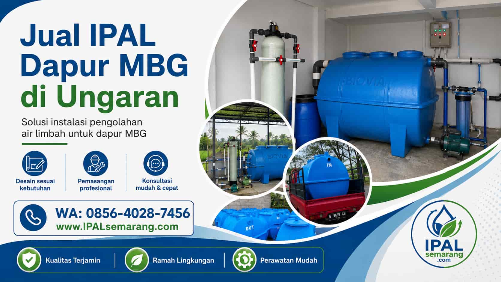 jual ipal dapur mbg ungaran