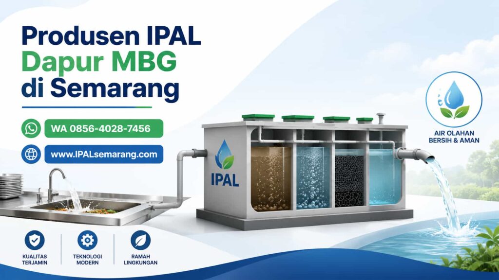 produsen ipal dapur mbg semarang