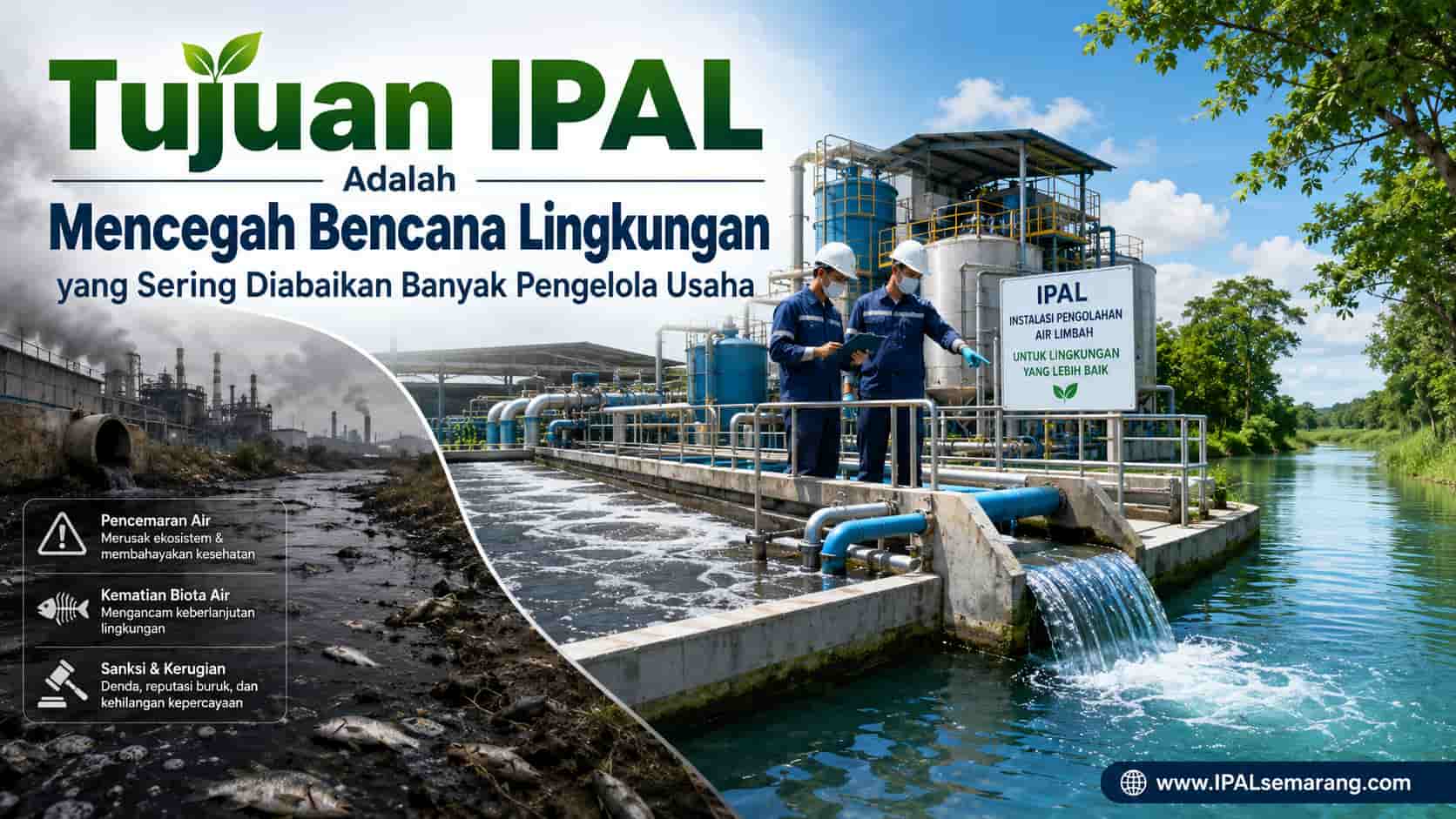 Tujuan IPAL Adalah Mencegah Bencana Lingkungan yang Sering Diabaikan Banyak Pengelola Usaha