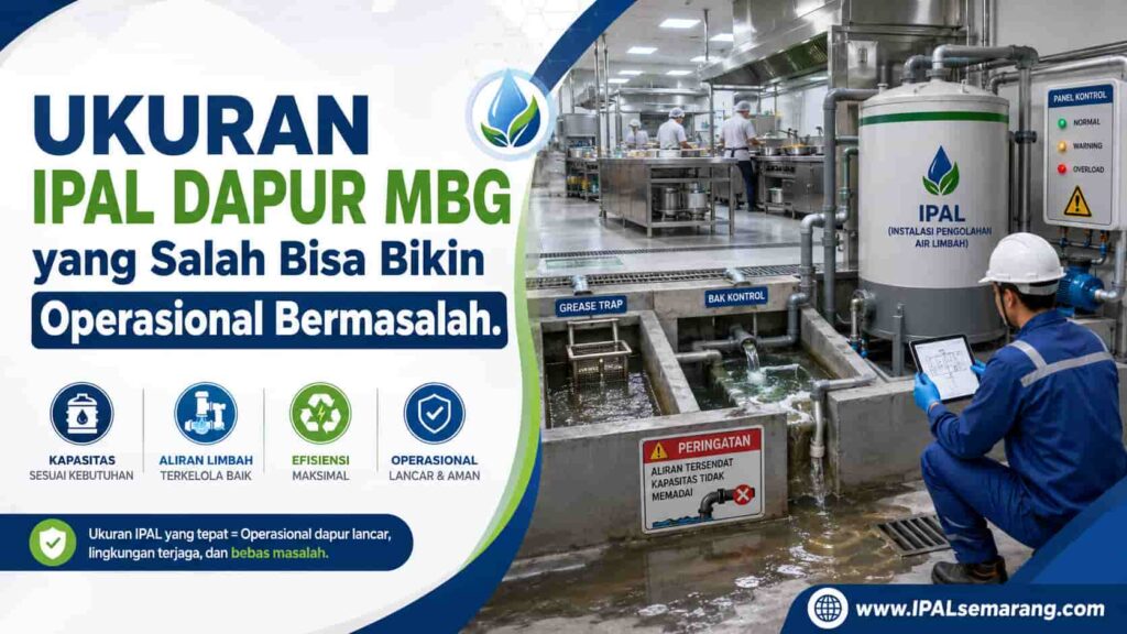 UKURAN IPAL DAPUR MBG