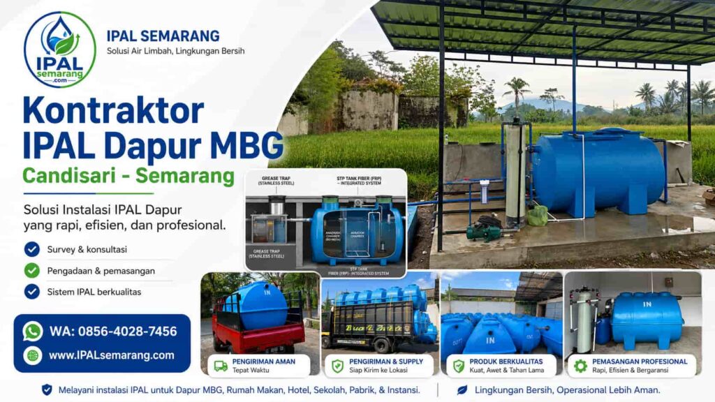 jual ipal dapur mbg candisari semarang