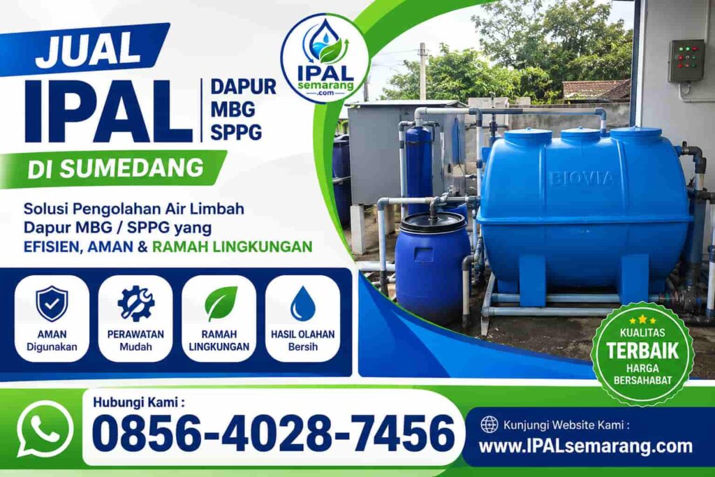 jual ipal dapur mbg di sumedang