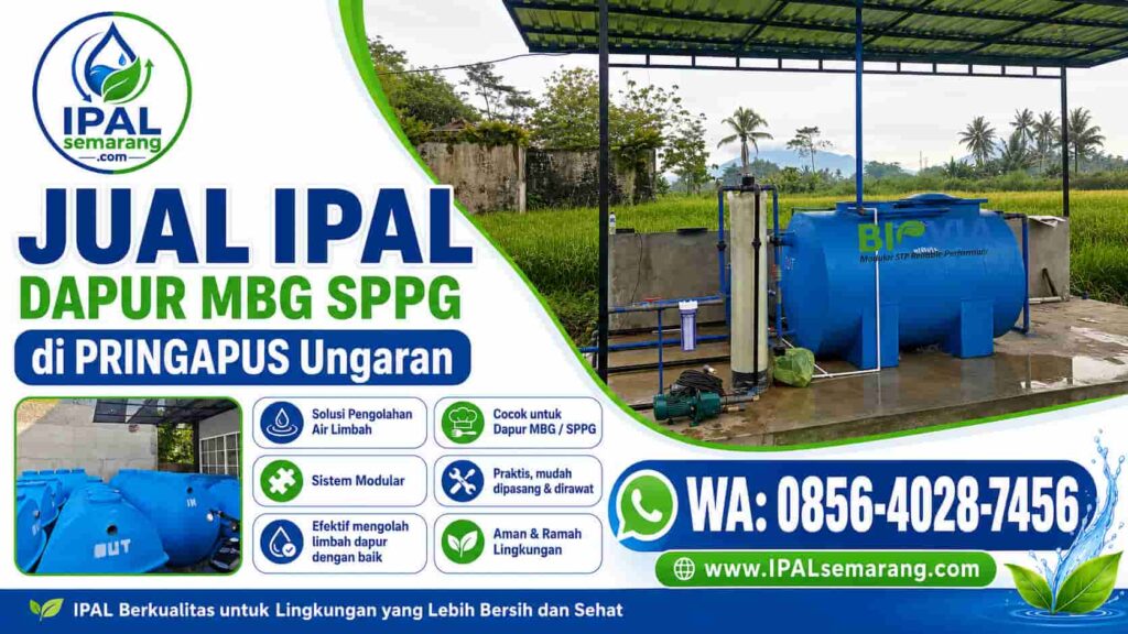 jual ipal dapur mbg di ungaran pringapus