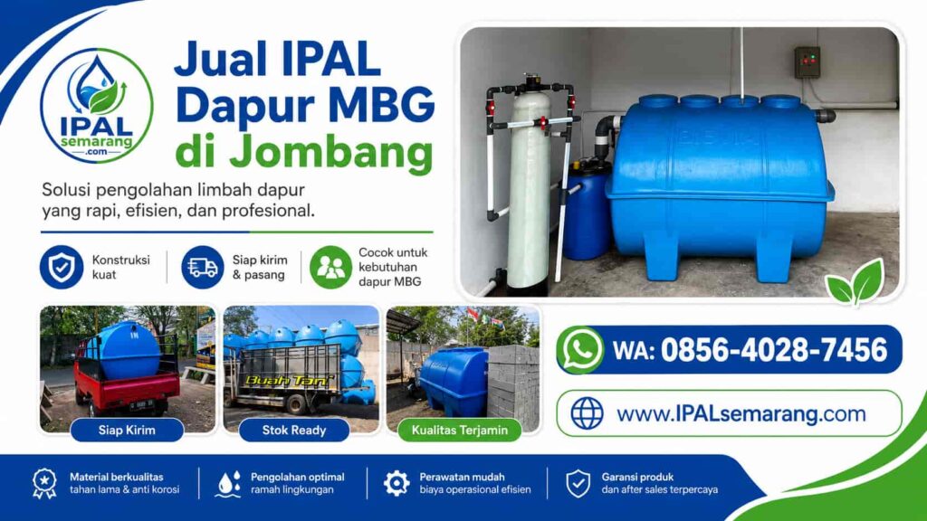 jual ipal dapur mbg jombang kota