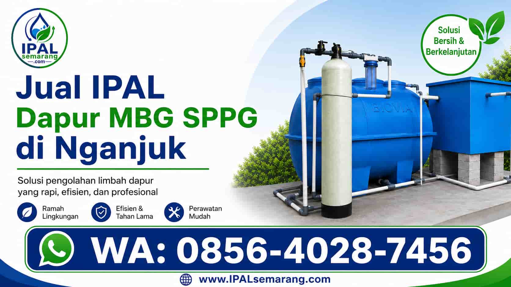 jual ipal dapur mbg sppg di nganjuk