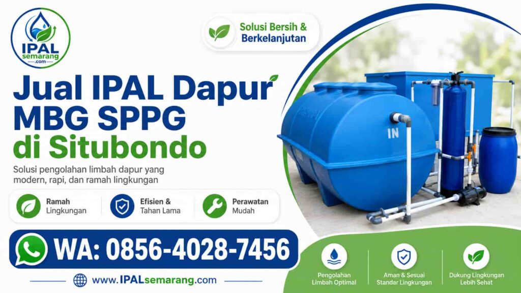 jual ipal dapur mbg sppg di situbondo