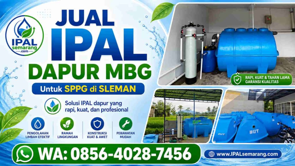 jual ipal dapur mbg sppg di sleman