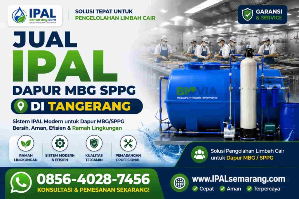 JUAL IPAL MBG SPPG DI TANGERANG