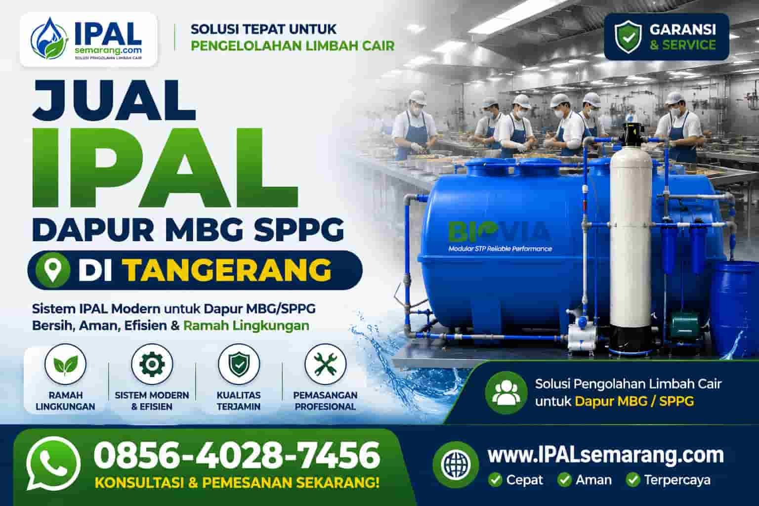 JUAL IPAL MBG SPPG DI TANGERANG