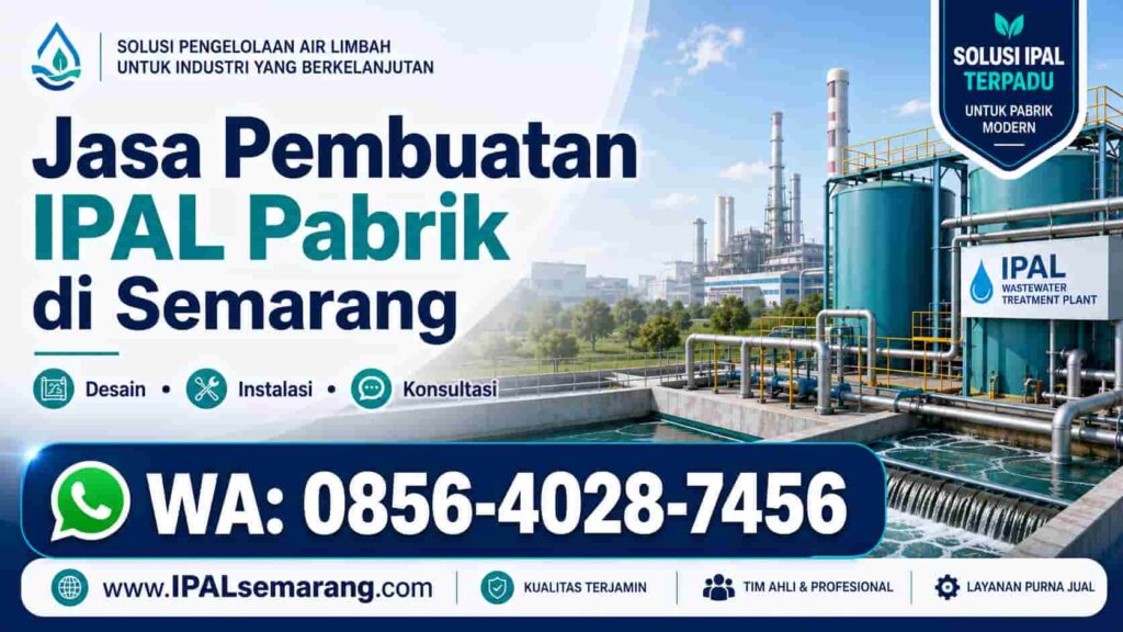 jasa pembuatan ipal pabrik di semarang