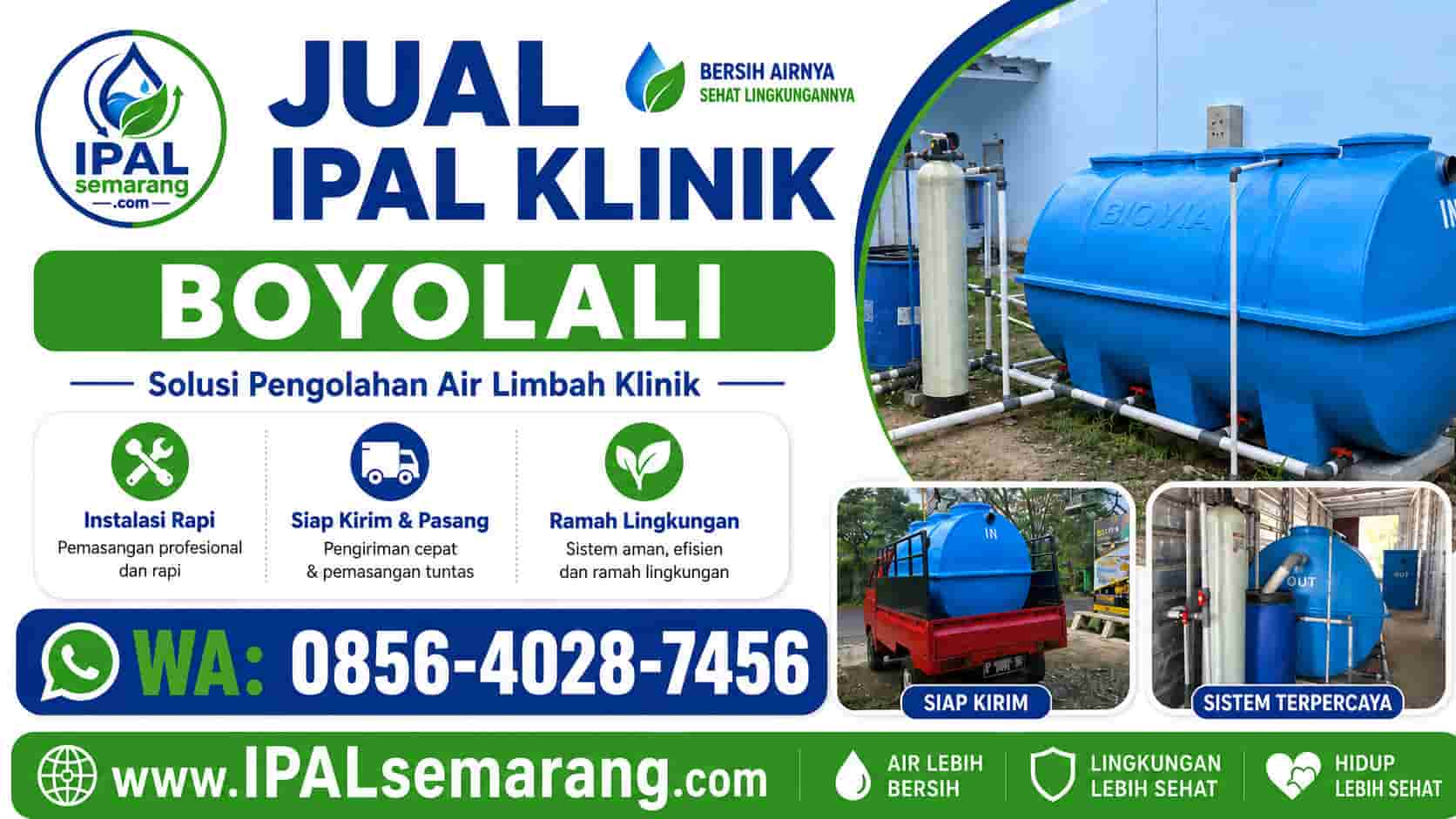 jual ipal klinik di boyolali