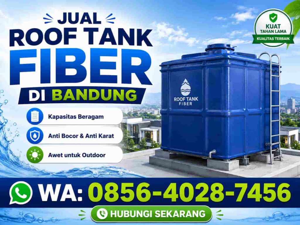 jual roof tank fiber di bandung