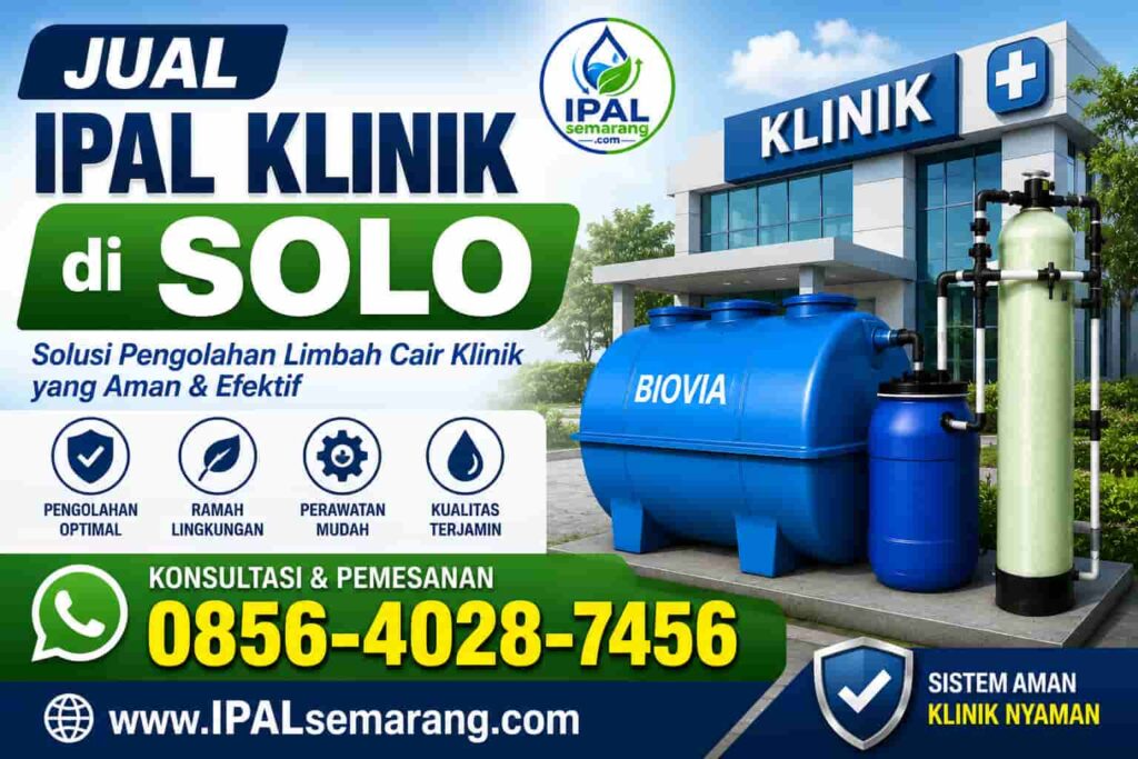 jual ipal klinik di solo jawa tengah