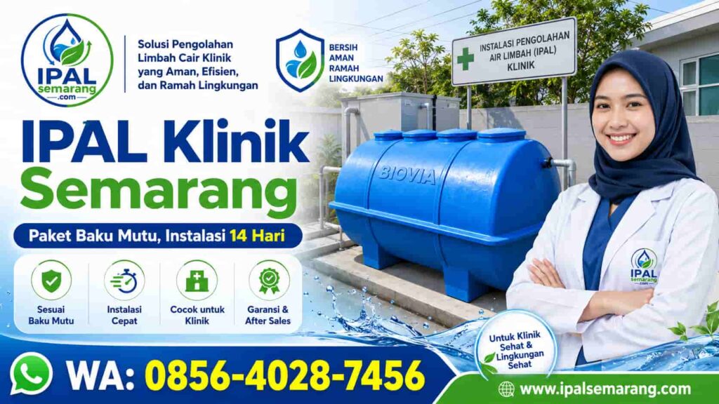 IPAL Klinik Semarang Paket Baku Mutu, Instalasi 14 Hari