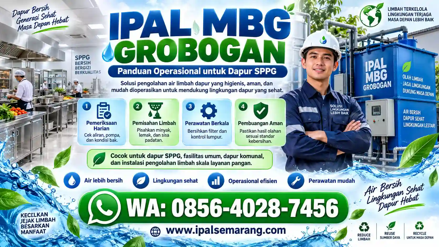 IPAL MBG Grobogan Panduan Operasional untuk Dapur SPPG
